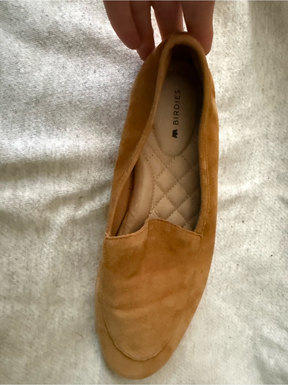 Birdies Men's Tan Suede Slip-On Loafers - Picture 9 of 9